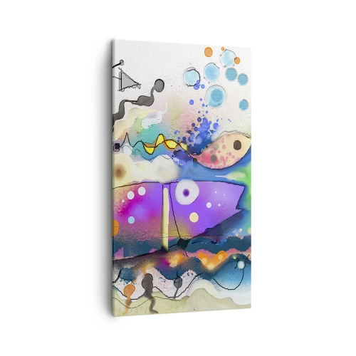 Impression sur toile - Image sur toile - Sans mots! - 45x80 cm