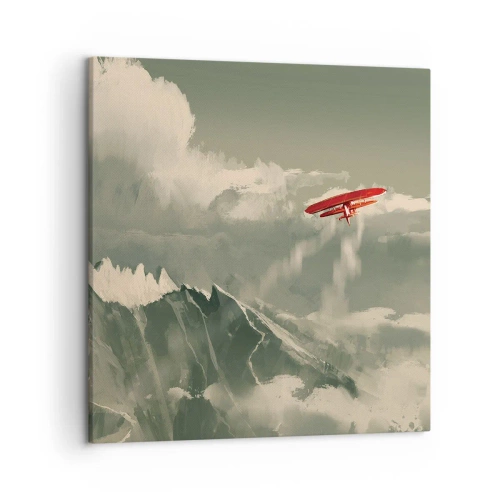 Impression sur toile - Image sur toile - Pionnier intrépide - 50x50 cm