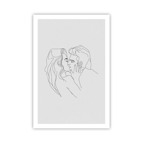 Affiche - Poster - La même ligne - 61x91 cm