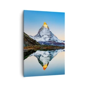 Impression sur toile - Image sur toile - Deux mondes - 70x100 cm