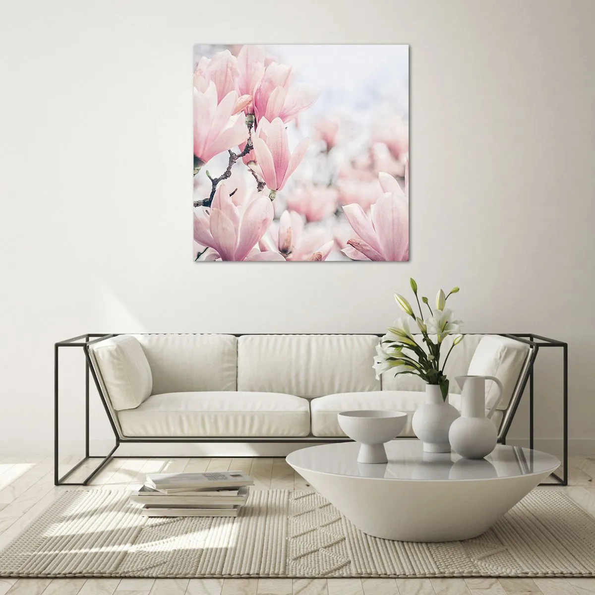 Impression sur verre - Image sur verre - Idéal de la subtilité - 70x70 cm