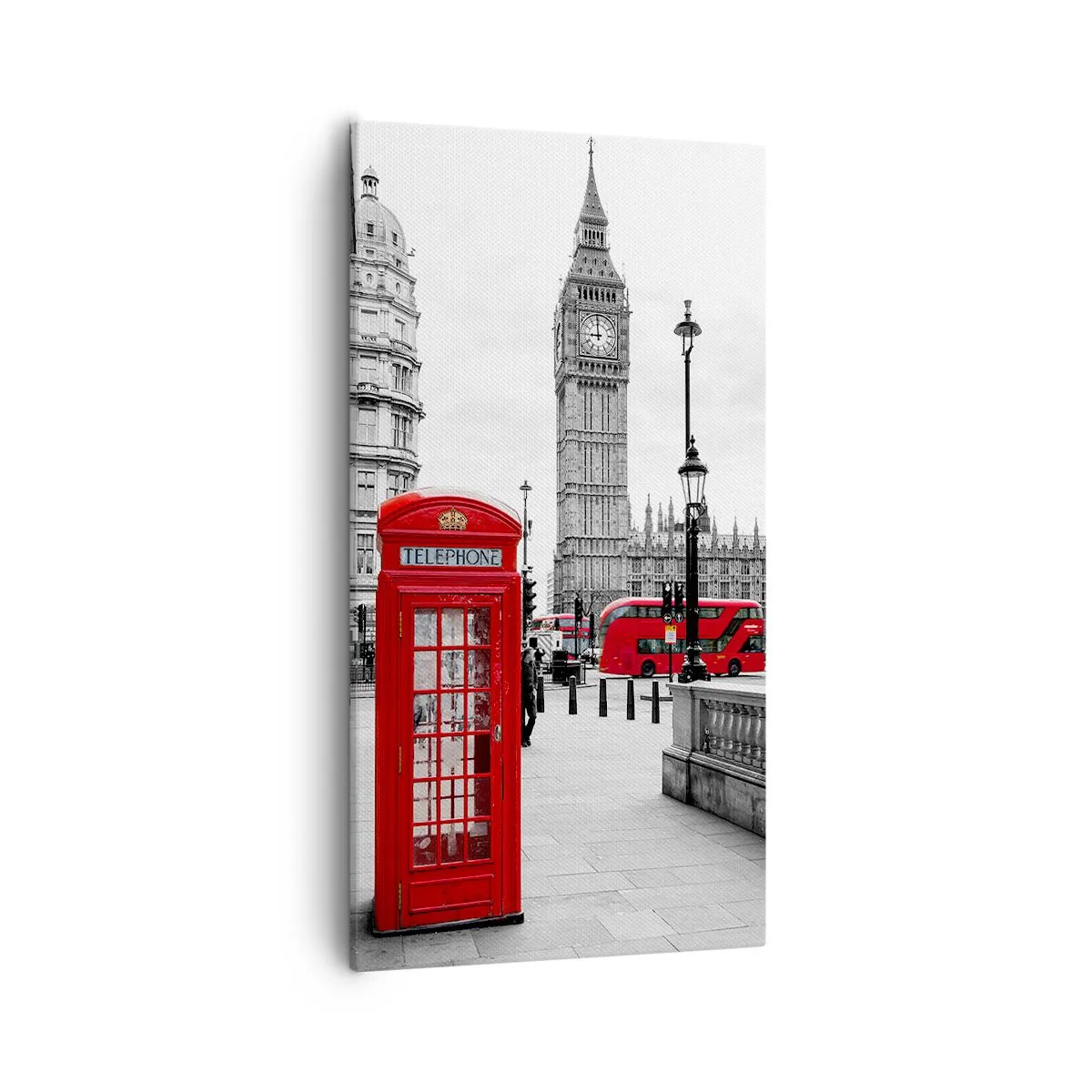 Impression sur toile - Image sur toile - Sans aucun doute Londres - 55x100 cm