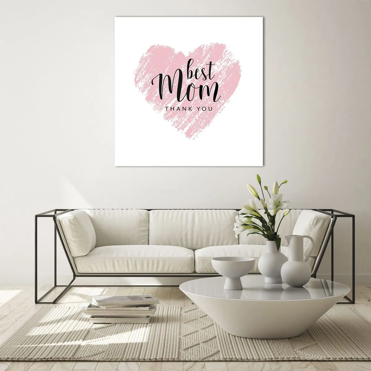 Impression sur verre - Image sur verre - Toujours au bon moment - 40x40 cm