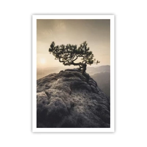 Affiche - Poster - La vie gagne toujours - 70x100 cm