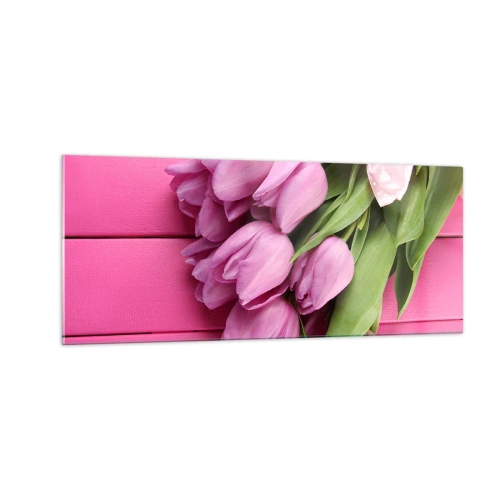 Impression sur verre - Image sur verre - Juste pour toi - 100x40 cm