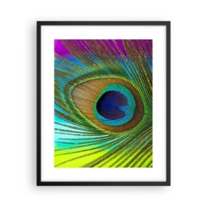 Affiche dans un cadre noir - Poster - Les yeux dans les yeux - 40x50 cm