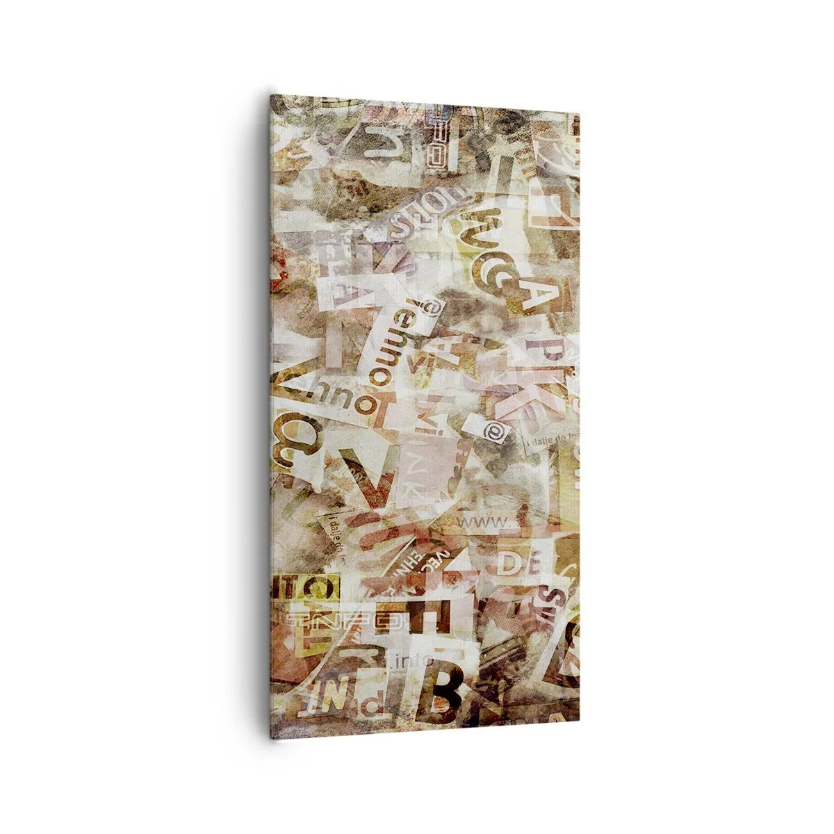 Impression sur toile - Image sur toile - J'unifie le bavardage - 65x120 cm