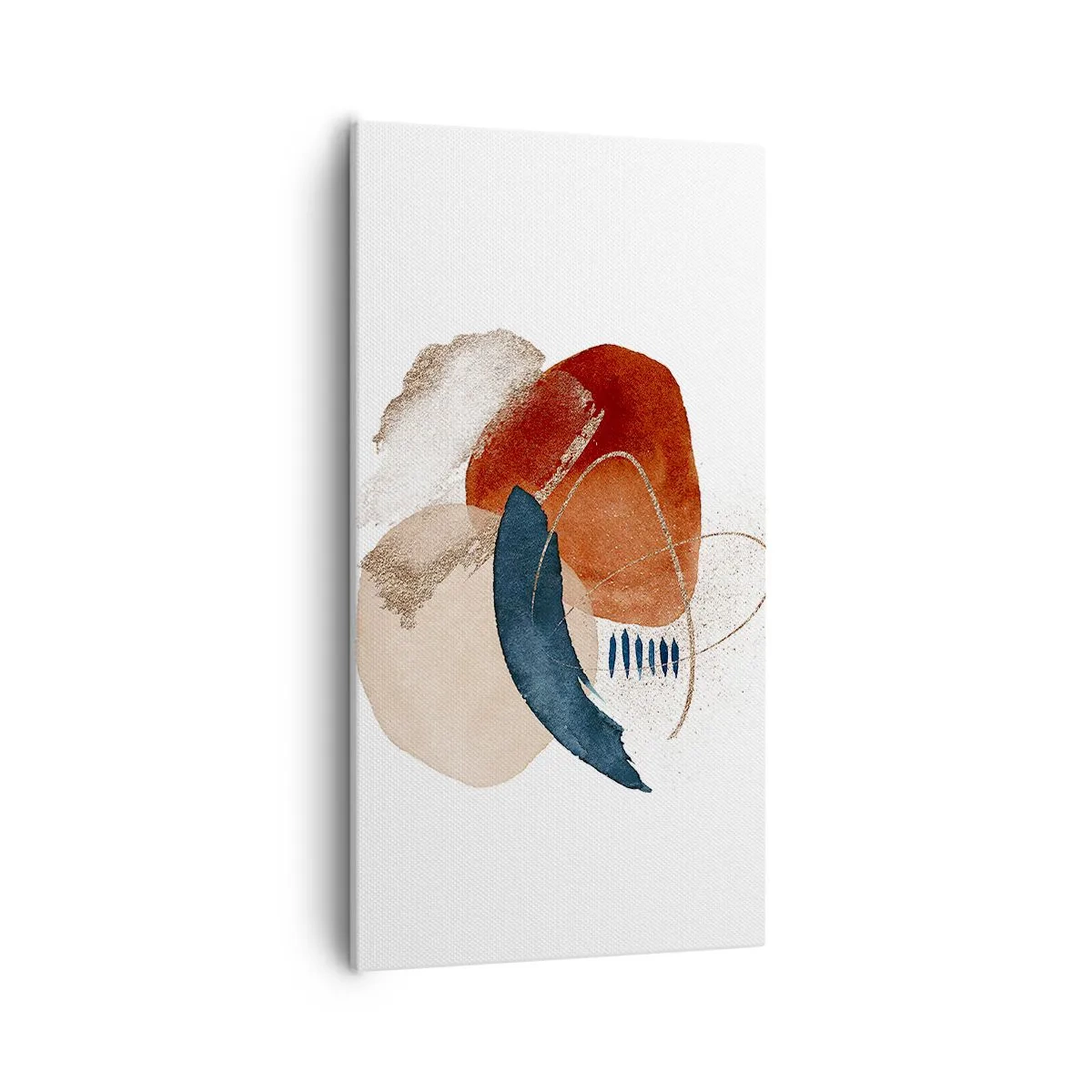 Impression sur toile - Image sur toile - Composition ovale - 55x100 cm