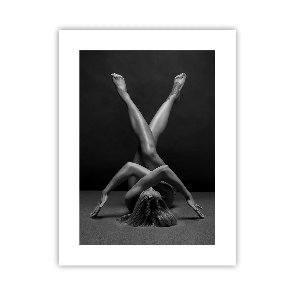 Affiche - Poster - Géométrie de la nudité - 30x40 cm