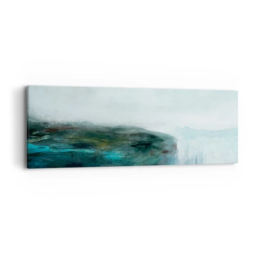 Impression sur toile - Image sur toile - Abstraction nautique - 90x30 cm