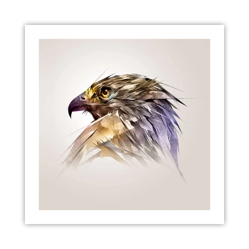 Affiche - Poster - Portrait d'un guerrier - 50x50 cm