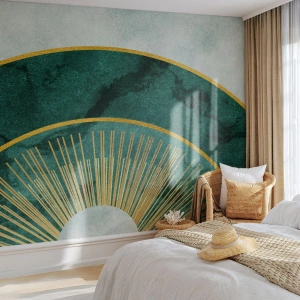 Papier Peint Photo Premium Canvas - Un autre système solaire - Art Déco, Moderne, Abstraction - 250x175 cm