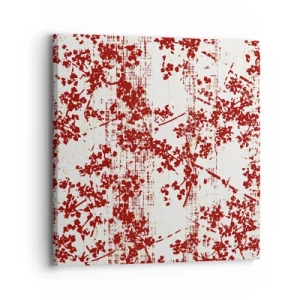 Impression sur toile - Image sur toile - Comme un calicot ancien - 30x30 cm