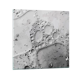 Impression sur verre - Image sur verre - Sentier de mousse - 30x30 cm