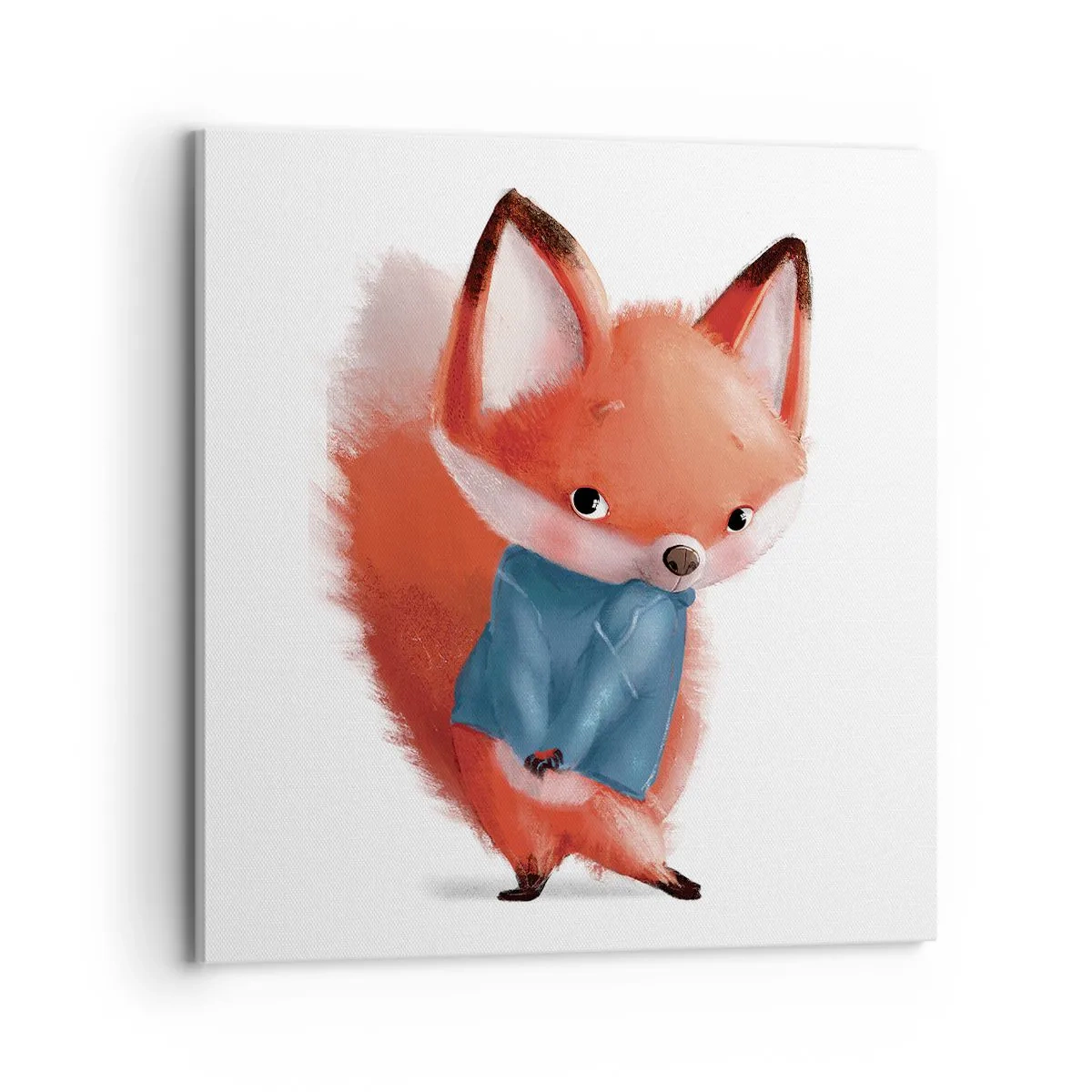 Impression sur toile - Image sur toile - Est-ce que ça me va? - 70x70 cm