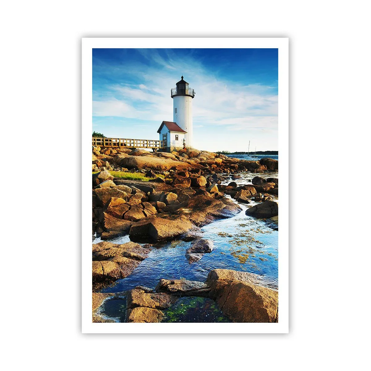 Affiche - Poster - Revenez heureux, j'attends - 70x100 cm