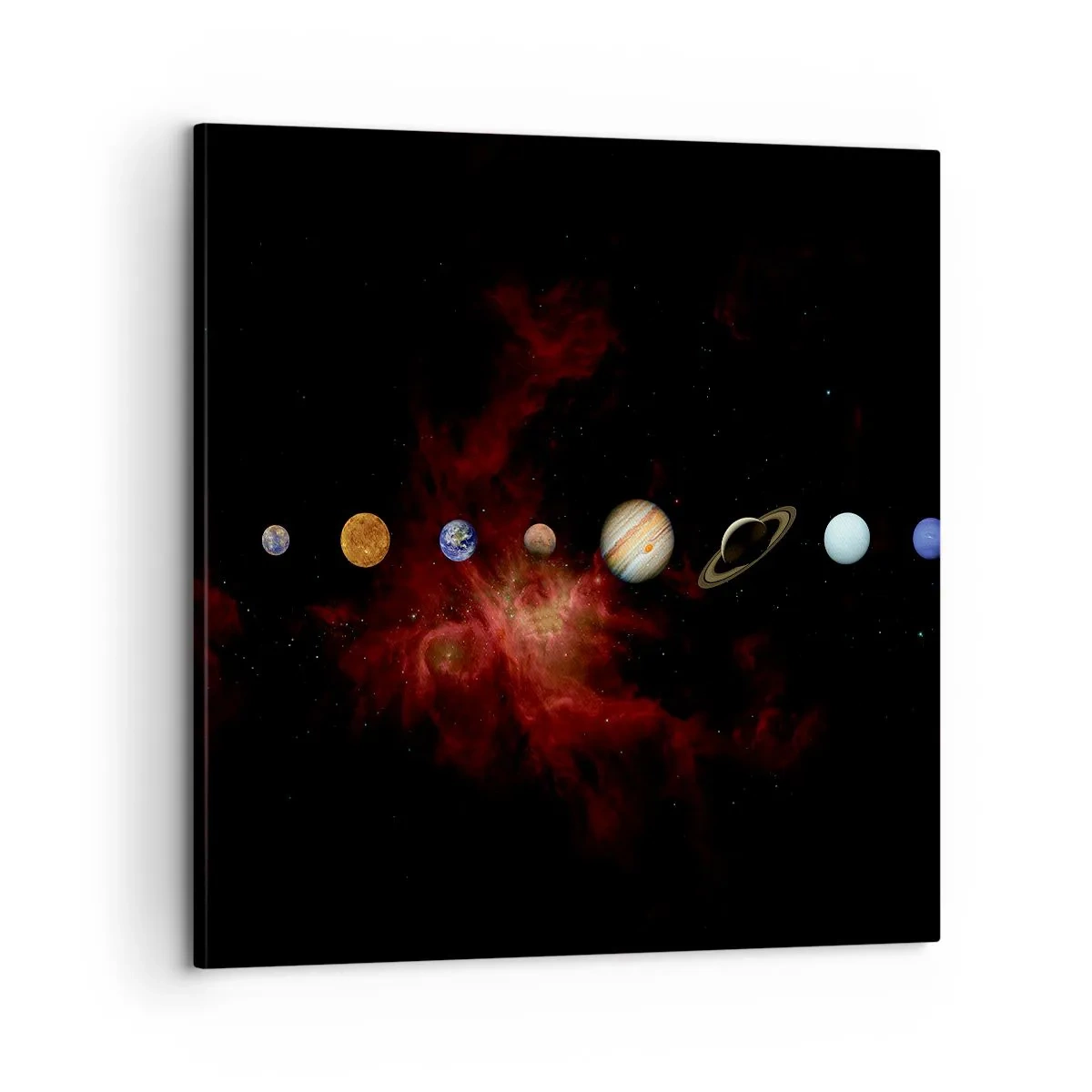 Impression sur toile - Image sur toile - Notre quartier - 60x60 cm