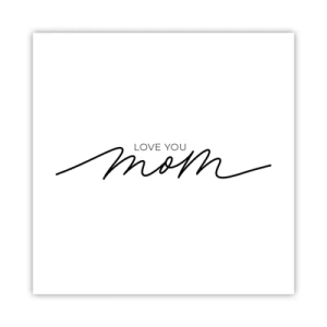 Affiche - Poster - Grand chamboulement - 40x40 cm