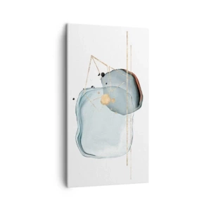 Impression sur toile - Image sur toile - Etude des gouttes - 45x80 cm