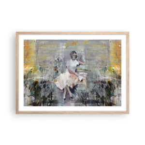 Affiche dans un chêne clair - Poster - Classique et moderne - 70x50 cm