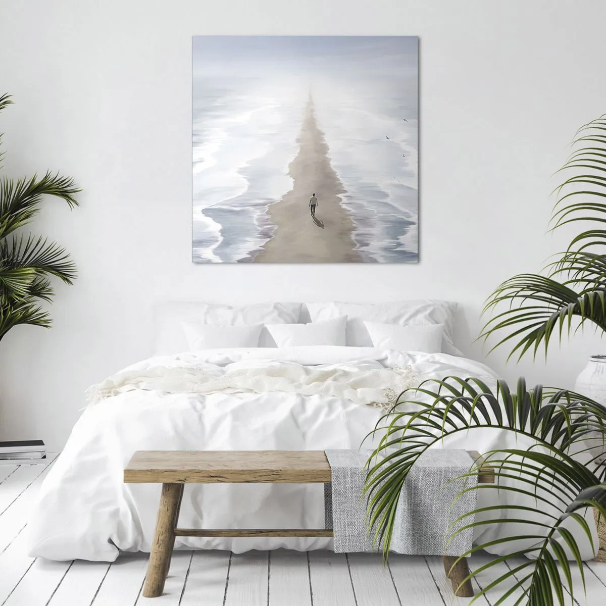 Impression sur toile - Image sur toile - Un brillant avenir - 40x40 cm