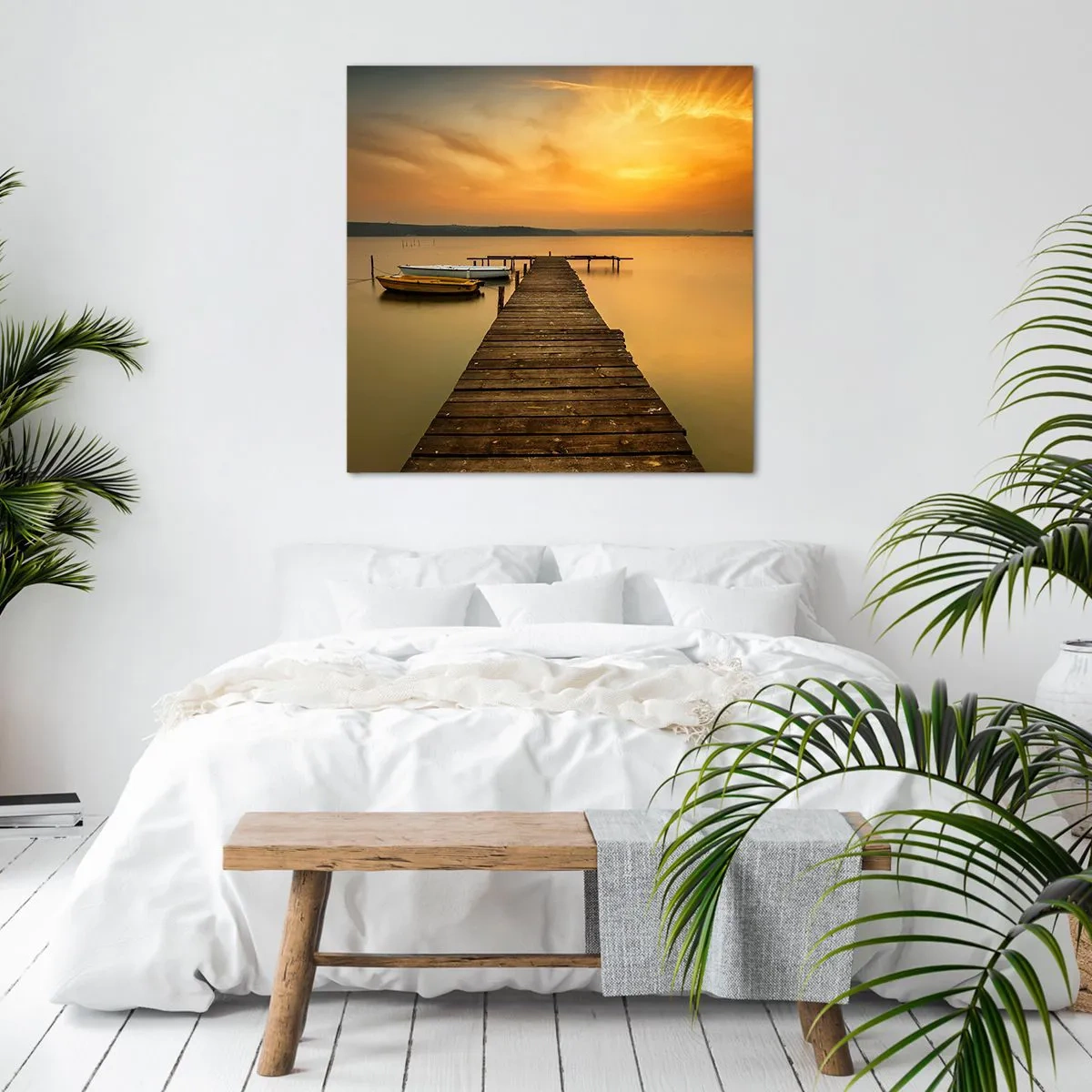 Impression sur toile - Image sur toile - Je t'ouvrirai le ciel d'or - 40x40 cm