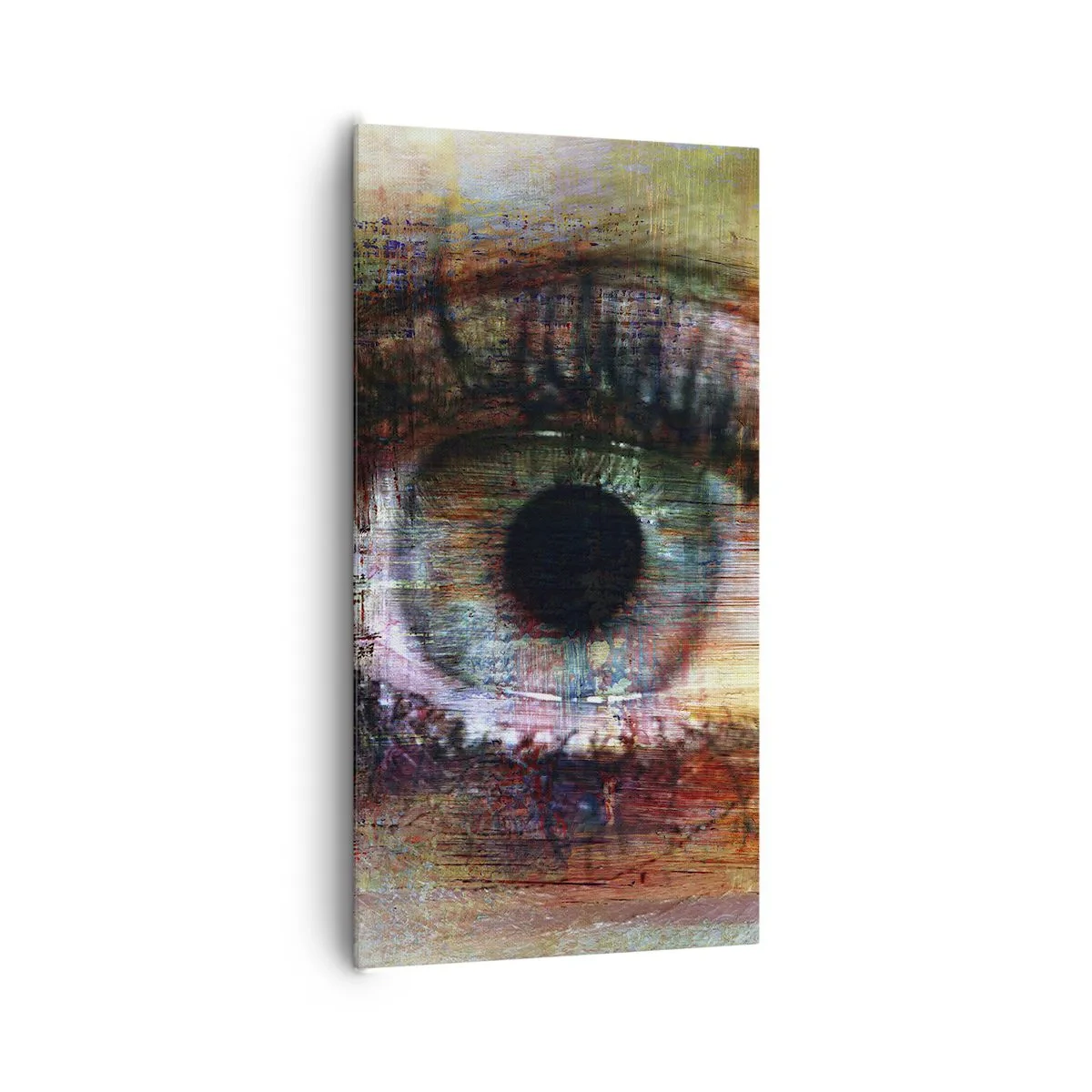 Impression sur toile - Image sur toile - Vous pouvez jeter un coup d'œil dans l'âme - 65x120 cm