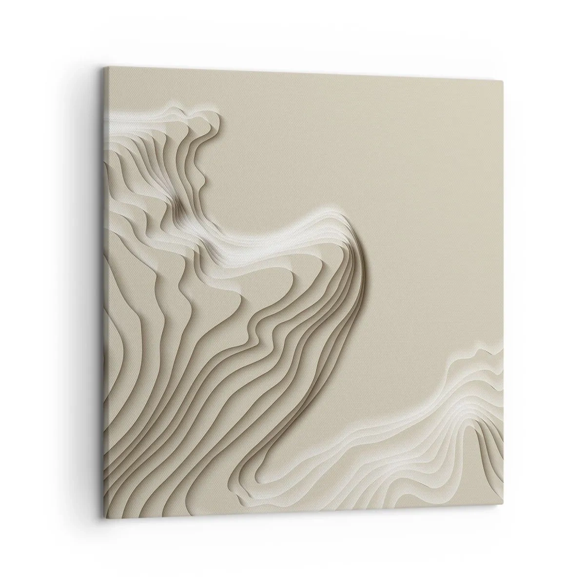 Impression sur toile - Image sur toile - Topographie artistique - 50x50 cm