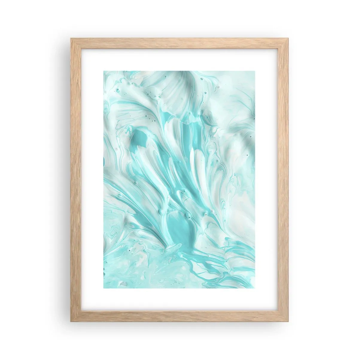 Affiche dans un chêne clair - Poster - Ensemble pour toujours - 30x40 cm