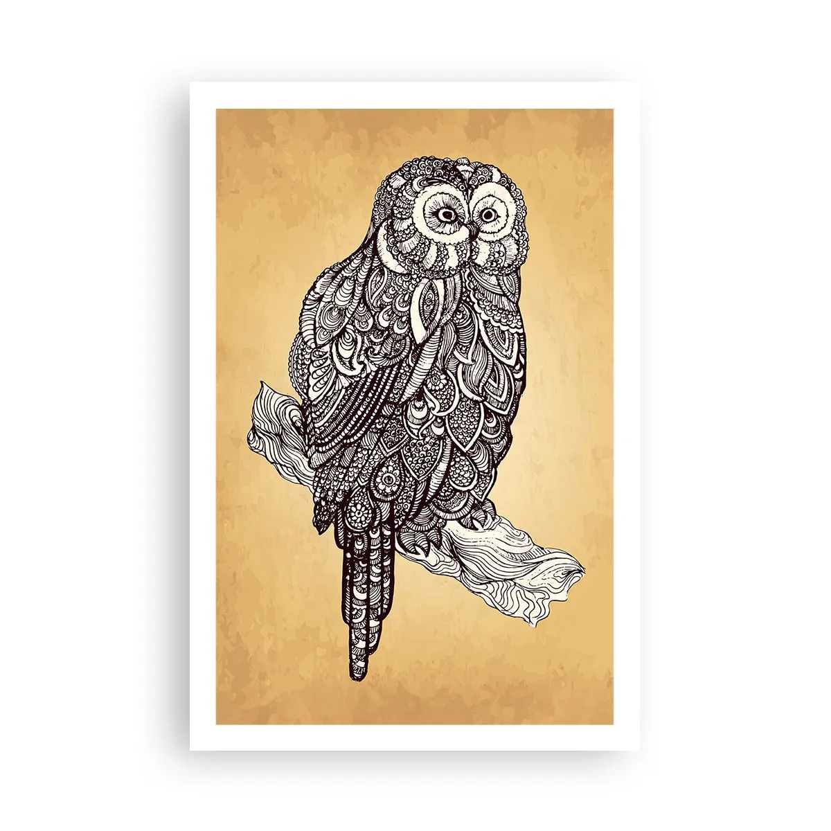 Affiche - Poster - Ornements complexes de sagesse - 61x91 cm