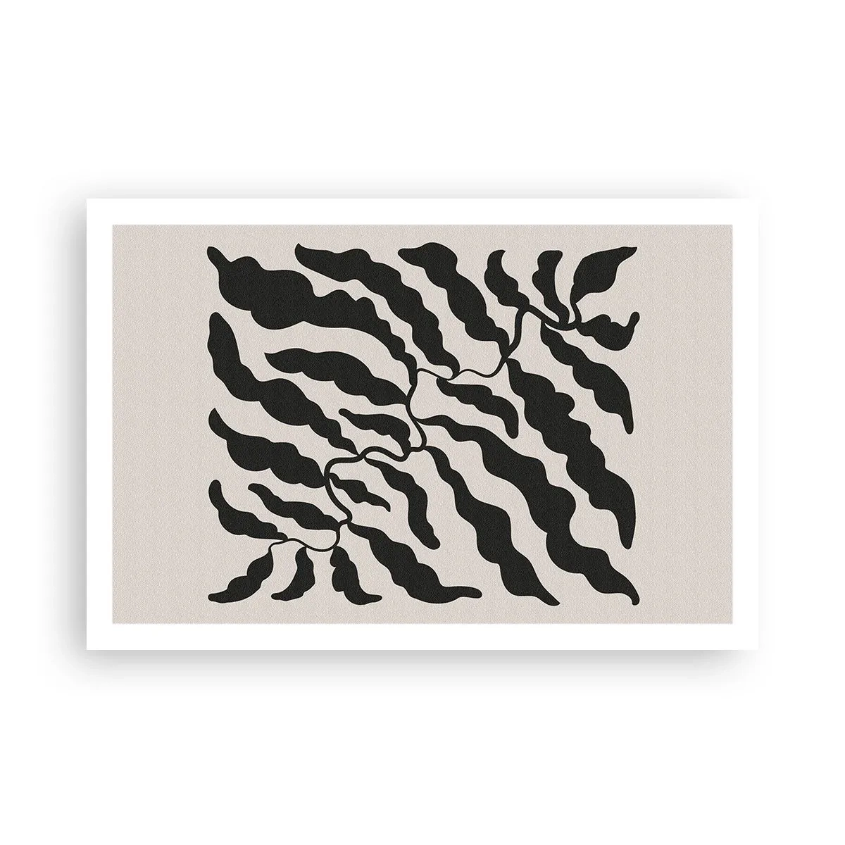 Affiche - Poster - La nature du carré - 91x61 cm