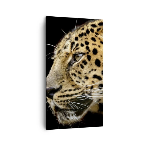 Impression sur toile - Image sur toile - Calme, concentré, prêt - 45x80 cm