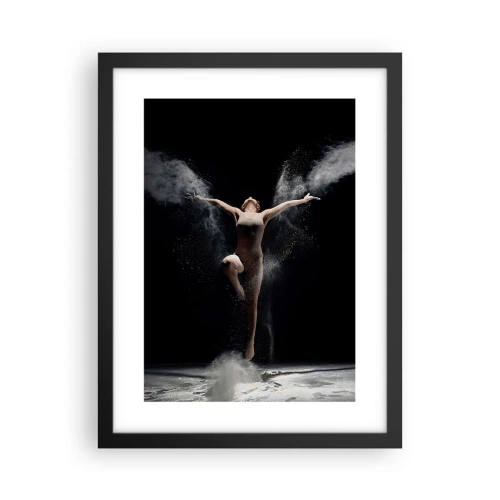 Affiche dans un cadre noir - Poster - Les elfes existent - 30x40 cm