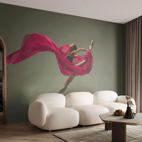 Papier Peint Photo Standard Eco - Flamme dansante - Danseur, Ballerine, Ballet - 250x175 cm