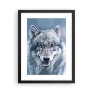 Affiche dans un cadre noir - Poster - Relèverez-vous le défi ? - 30x40 cm