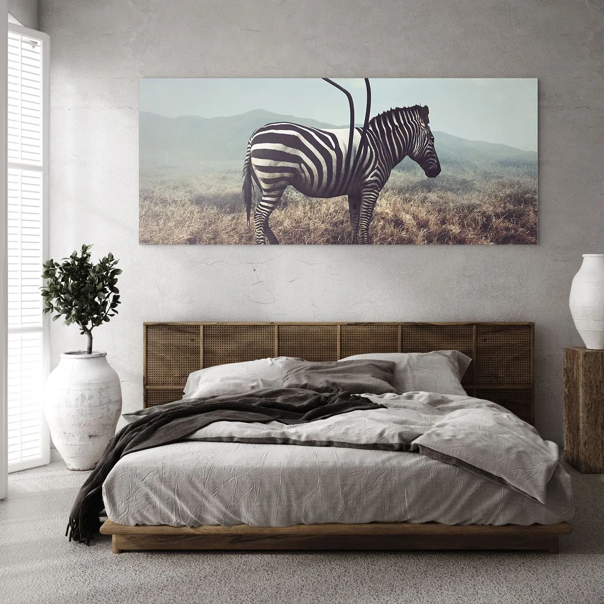 Impression sur verre - Image sur verre - Attention! Malfaçon - 100x40 cm