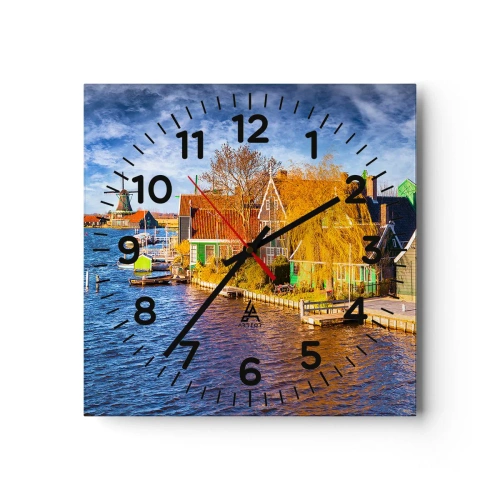 Horloge murale - Pendule murale - C'est pareil depuis des lustres - 30x30 cm