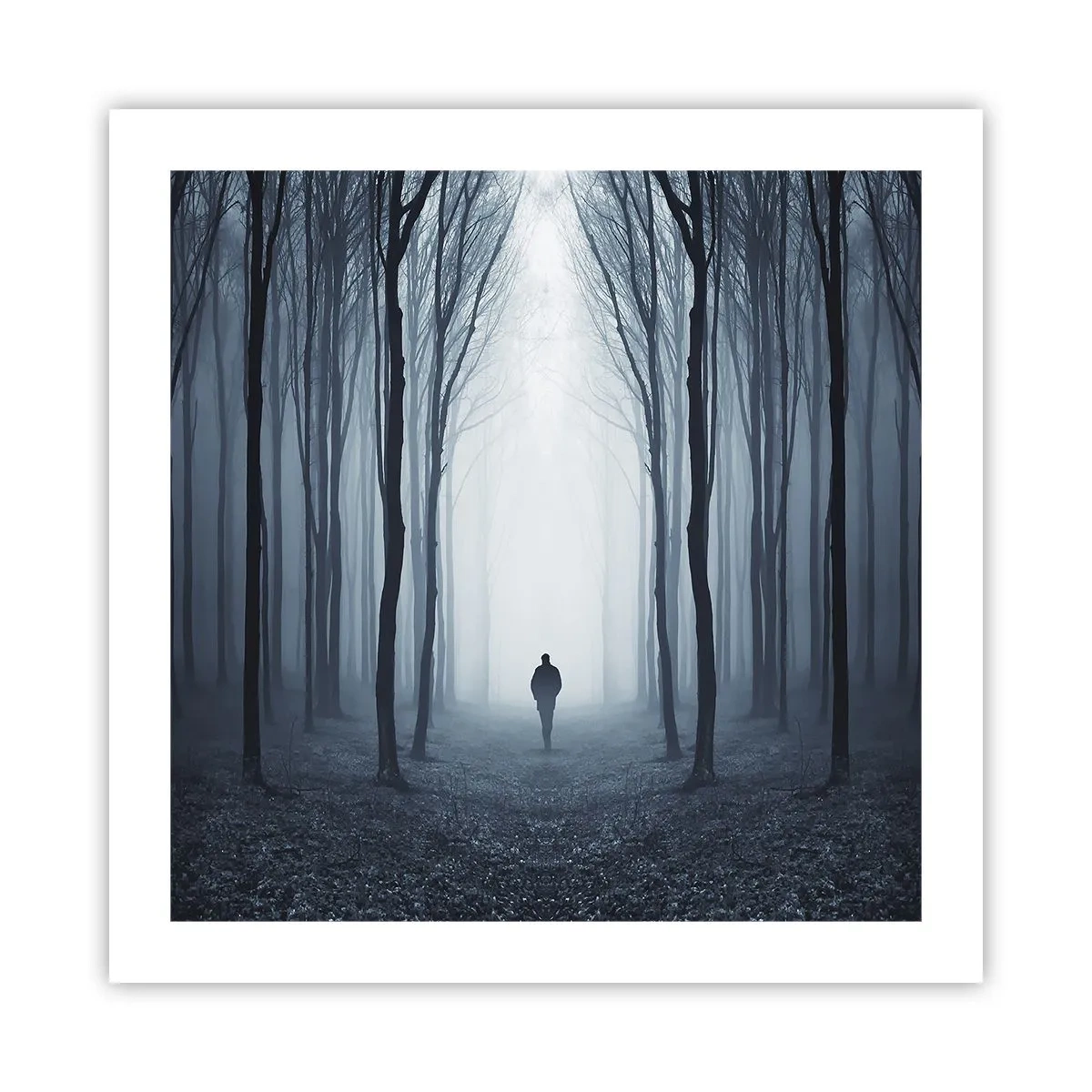 Affiche - Poster - Tout est simple et clair - 50x50 cm