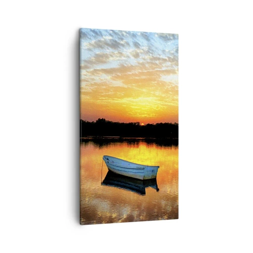 Impression sur toile - Image sur toile - Regardez, écoutez, méditez - 45x80 cm