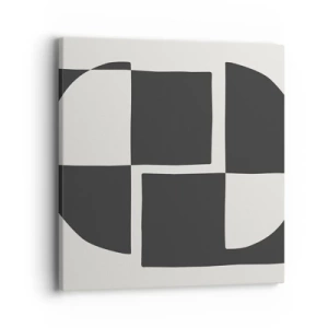Impression sur toile - Image sur toile - Antithèse - Synthèse - 40x40 cm