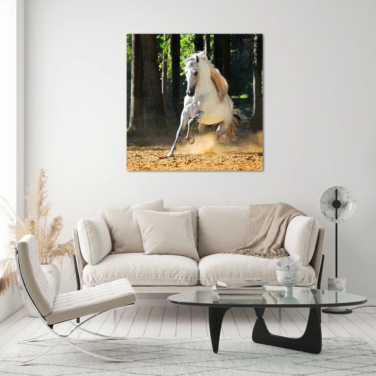 Impression sur verre - Image sur verre - Comme dans un roman fantastique - 40x40 cm