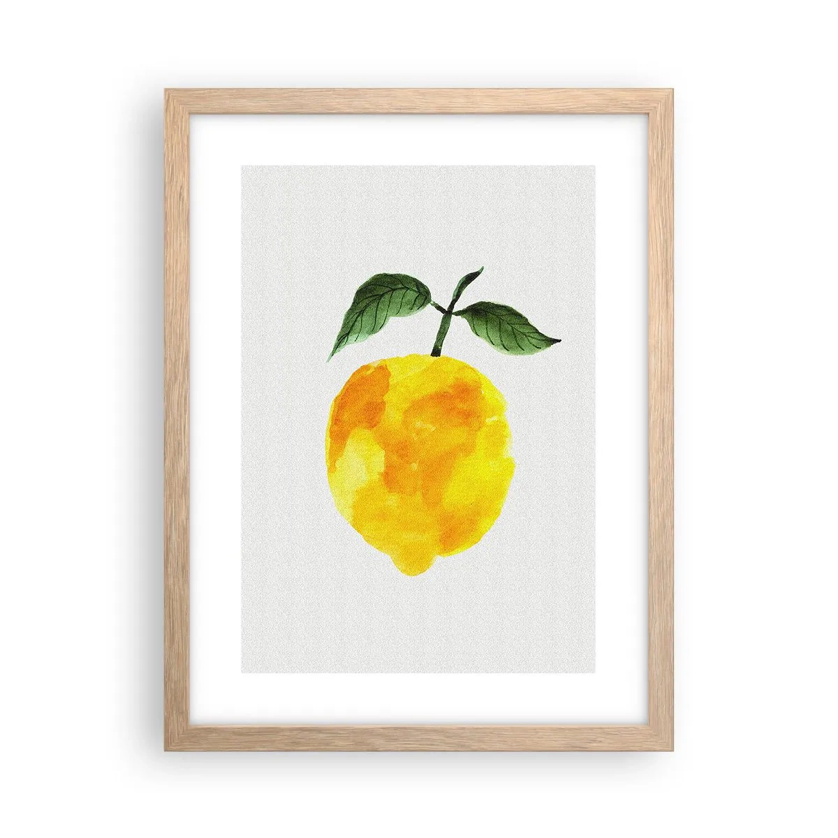 Affiche dans un chêne clair - Poster - Comment reconnaitre le goût du soleil - 30x40 cm