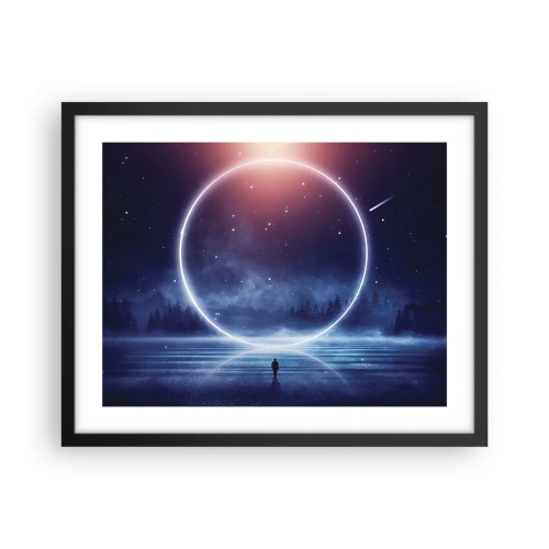 Affiche dans un cadre noir - Poster - Ils sont déjà là... - 50x40 cm