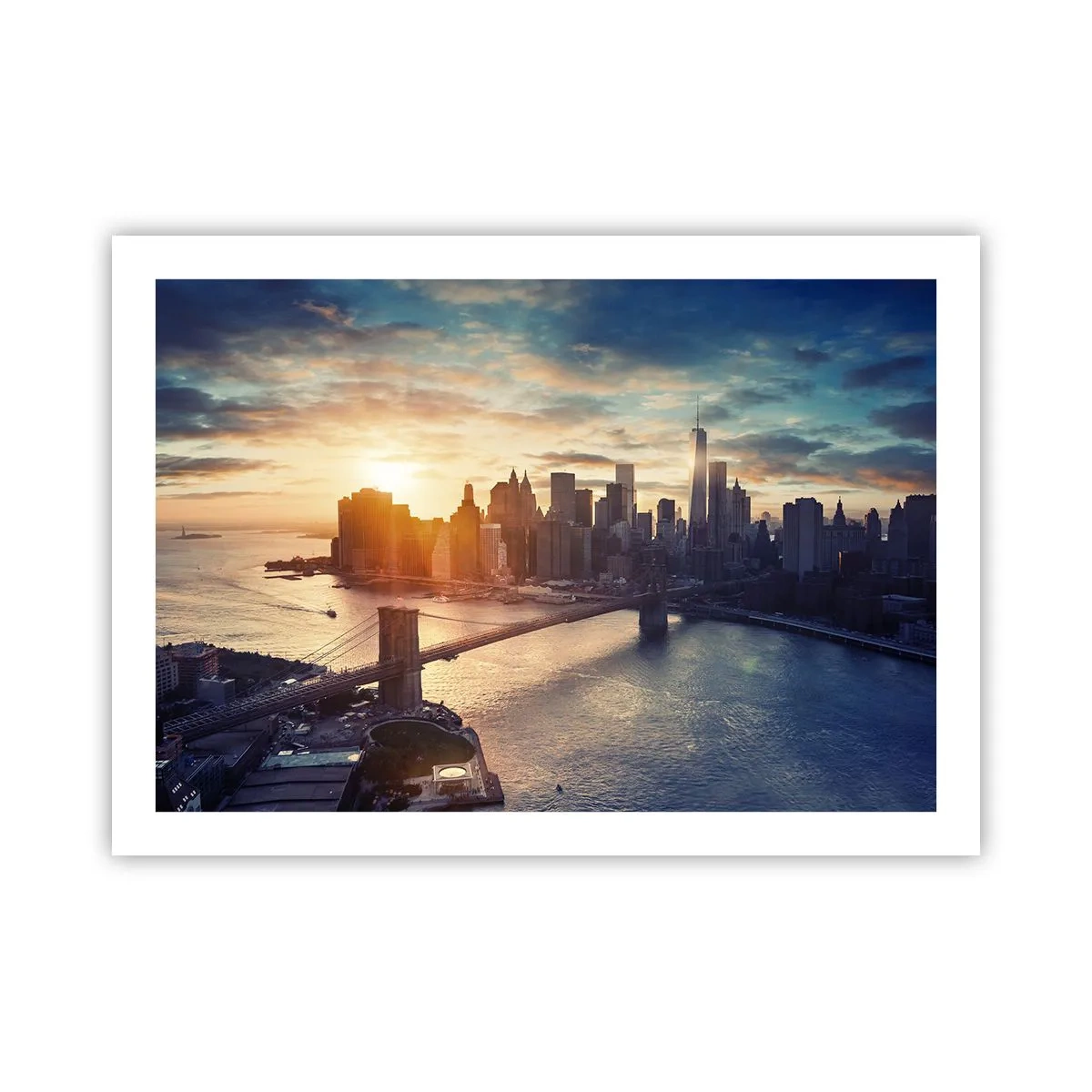 Affiche - Poster - Monument de la culture occidentale - 70x50 cm