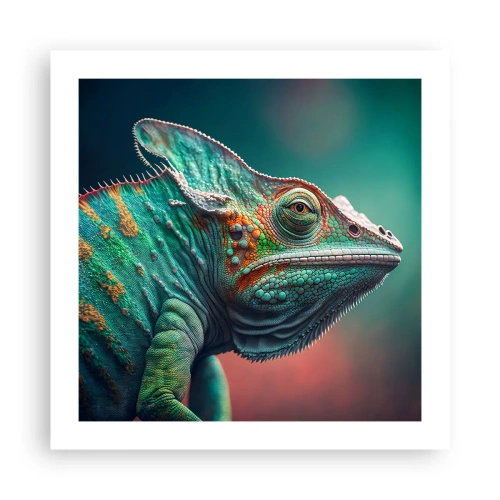 Affiche - Poster - Vous me voyez? Pas bien… - 50x50 cm