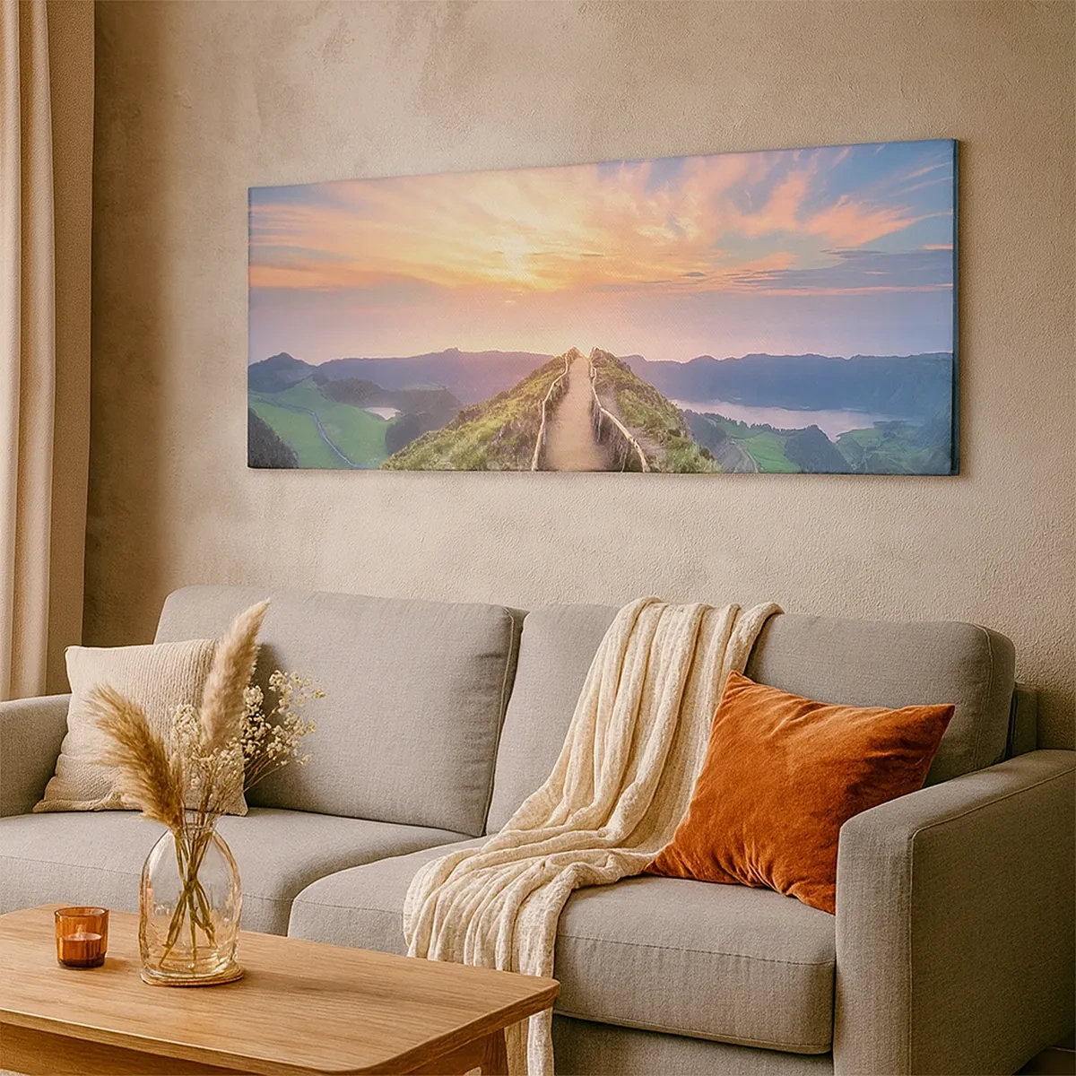 Impression sur toile - Image sur toile - Proche du ciel - 30x30 cm