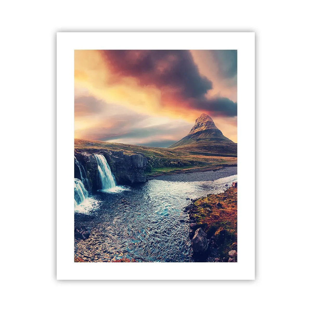 Affiche - Poster - Dans la majesté de la nature - 40x50 cm