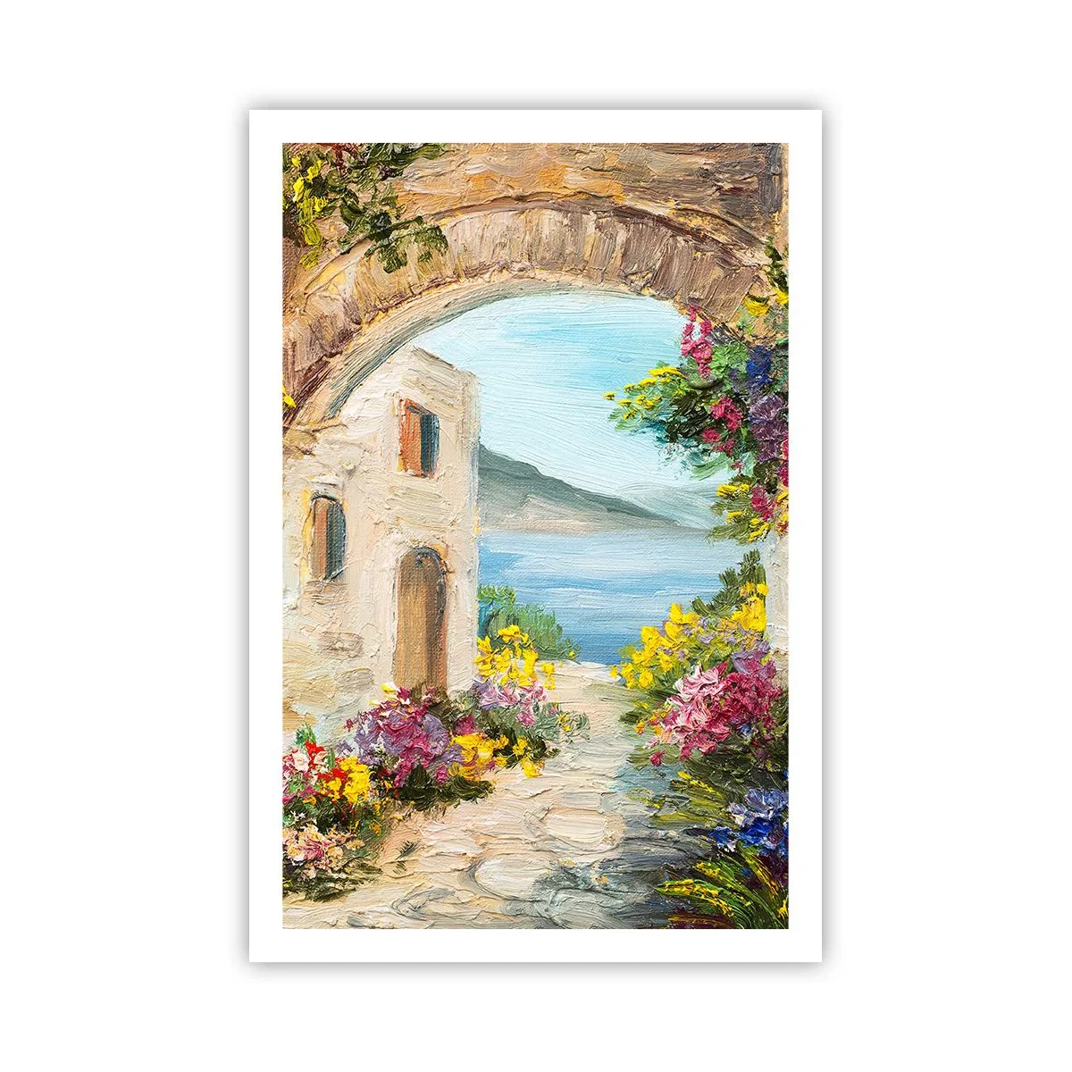 Affiche - Poster - Le charme d'une province côtière - 61x91 cm