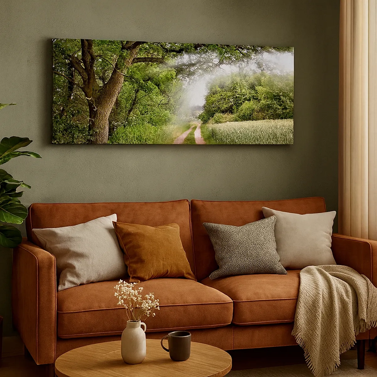 Impression sur toile - Image sur toile - Et in Arcadia ego - 30x30 cm