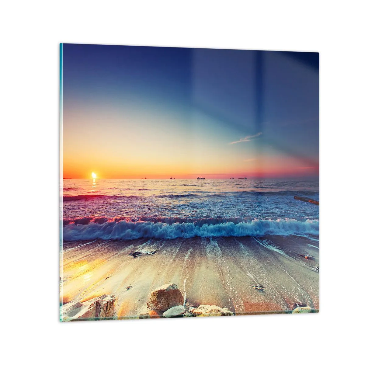 Impression sur verre - Image sur verre - Mais quel horizon ? - 70x70 cm